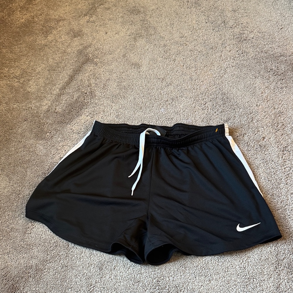 Nike DRI FIT Black Running Shorts SIZE M Athletic Workout Lightweight